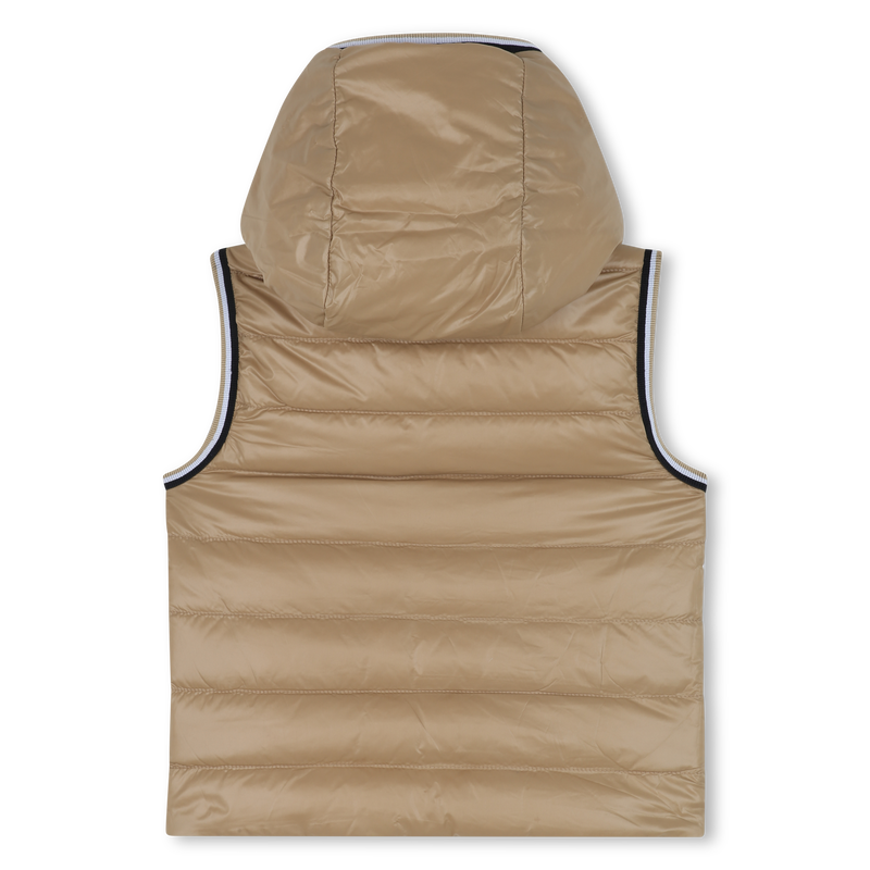 Piumino smanicato reversibile BOSS 
                        RAGAZZO