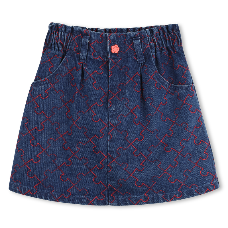 Gonna in denim KENZO KIDS 
                        BAMBINA
