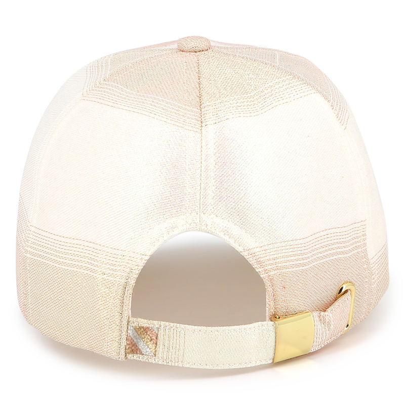 Cappello metallizzato ricamato BILLIEBLUSH 
                        BAMBINA
