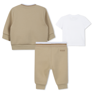 Set da jogging tre pezzi BOSS RAGAZZO