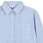 Camicia a righe sottili MARC JACOBS 
                    BAMBINA