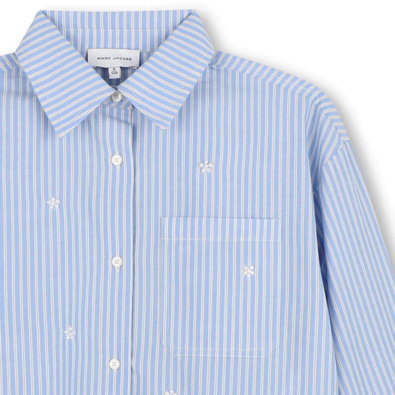 Camicia a righe sottili MARC JACOBS 
                        BAMBINA
