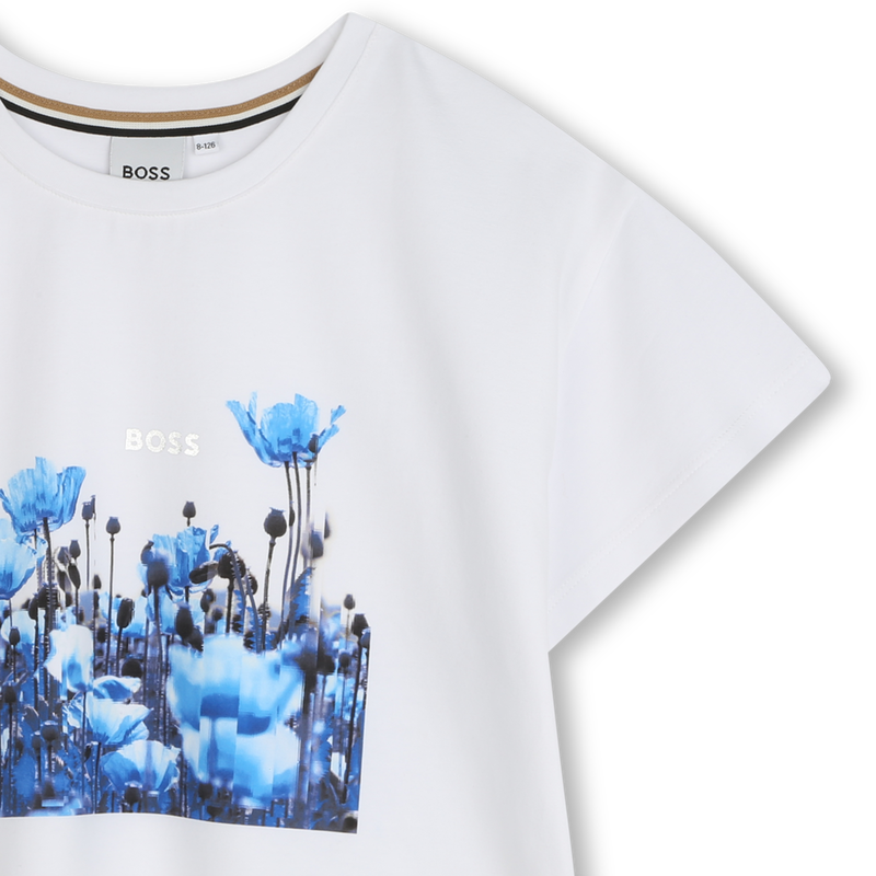 T-shirt a maniche corte BOSS 
                        BAMBINA