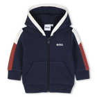 Cardigan con cappuccio, MARINE, hi-res