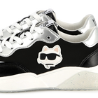 Sneakers con lacci e badge KARL LAGERFELD KIDS 
                    BAMBINA