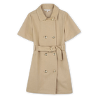 Abito in twill a maniche corte MICHAEL KORS 
                    BAMBINA