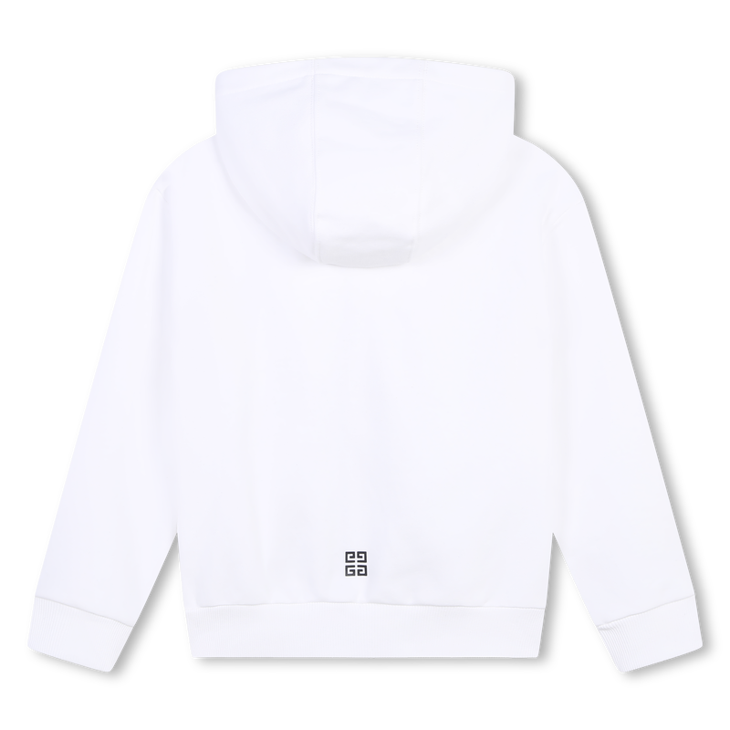 Felpa con zip e cappuccio GIVENCHY 
                        BAMBINA