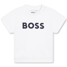 T-shirt a maniche corte BOSS 
                    BAMBINO