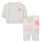 Set felpa e pantaloni BILLIEBLUSH 
                    BAMBINA
