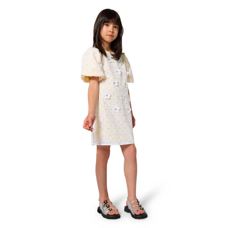 ABITO CON MANICHE A SBUFFO MARC JACOBS 
                        BAMBINA