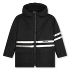 Parka impermeabile cappuccio DKNY 
                    UNISEX