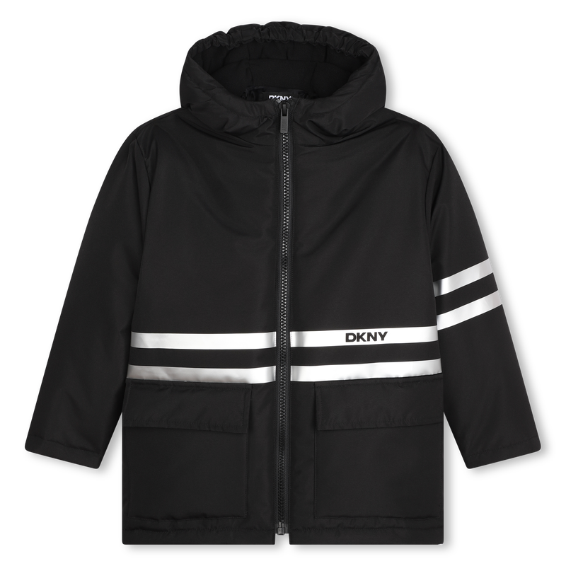 Parka impermeabile cappuccio DKNY 
                        UNISEX