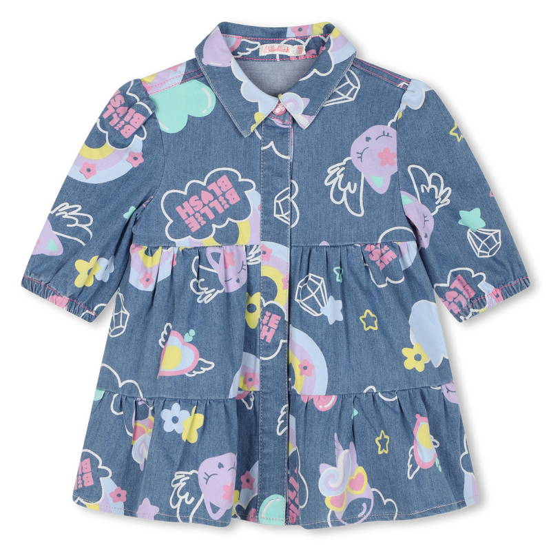 Lightweight Denim Dress BILLIEBLUSH 
                        BAMBINA