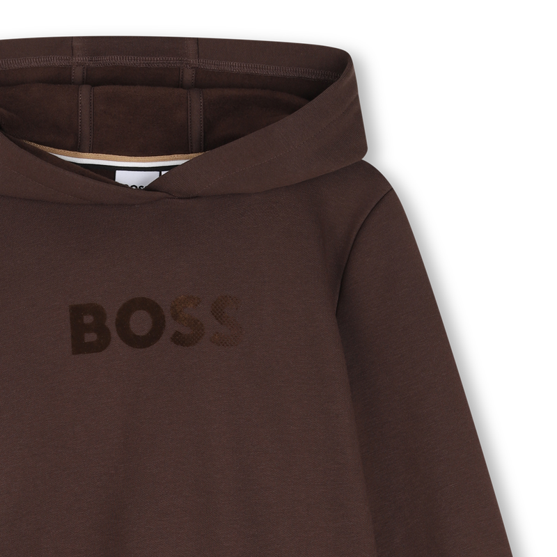 Felpa con cappuccio BOSS 
                        RAGAZZO