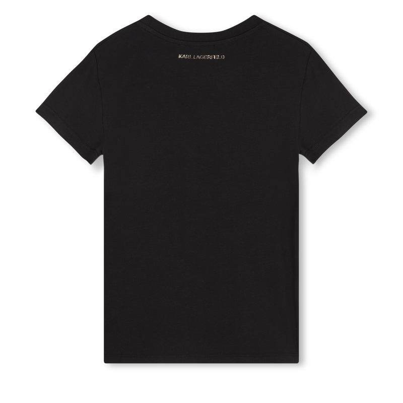 T-shirt paillettes reversibili KARL LAGERFELD KIDS 
                        BAMBINA