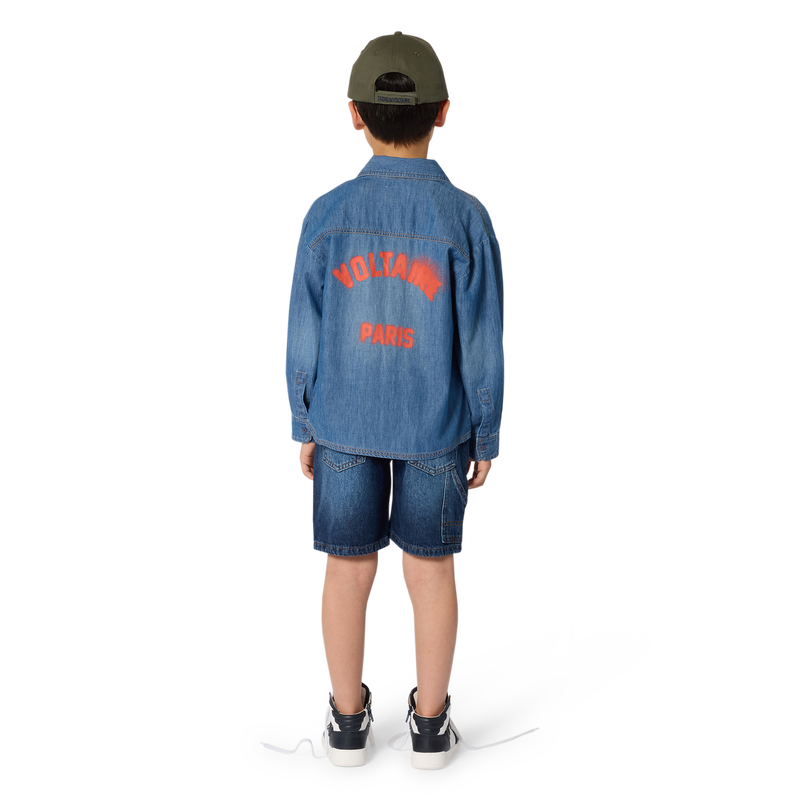 BERMUDA IN DENIM ZADIG & VOLTAIRE 
                        RAGAZZO