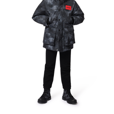 Parka con cappuccio e tasche HUGO RAGAZZO