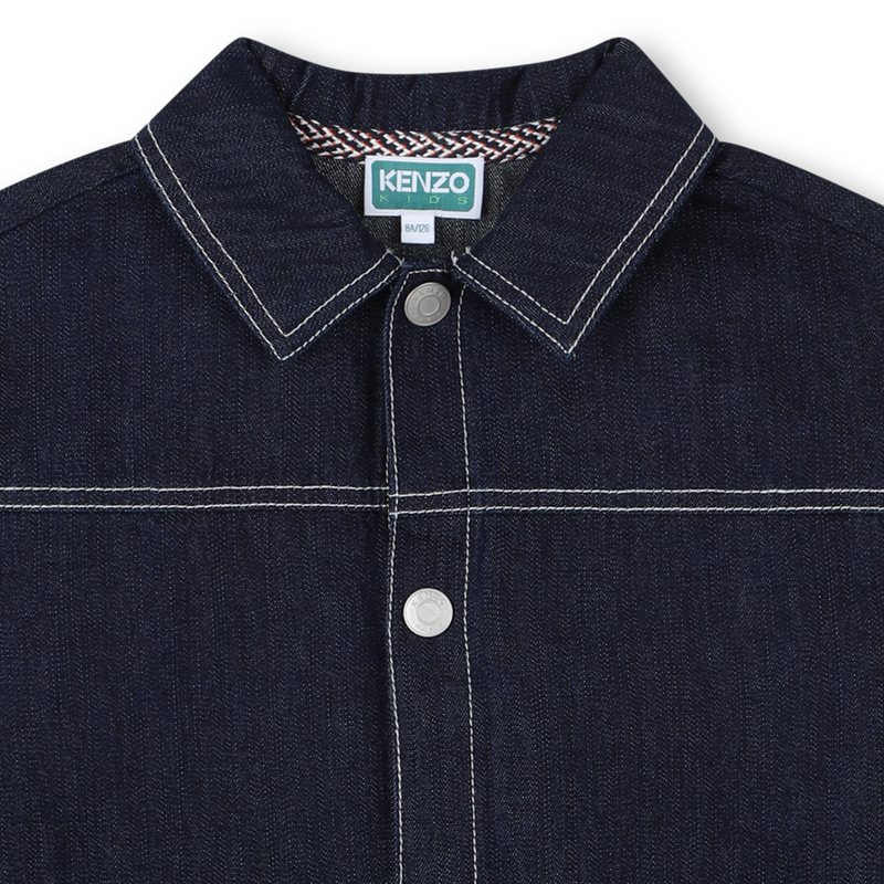 Giacca con chiusura a scatto KENZO KIDS 
                        RAGAZZO