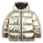 Piumino con cappuccio MICHAEL KORS 
                    BAMBINA