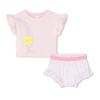 Set pantaloncini e t-shirt BILLIEBLUSH BAMBINA