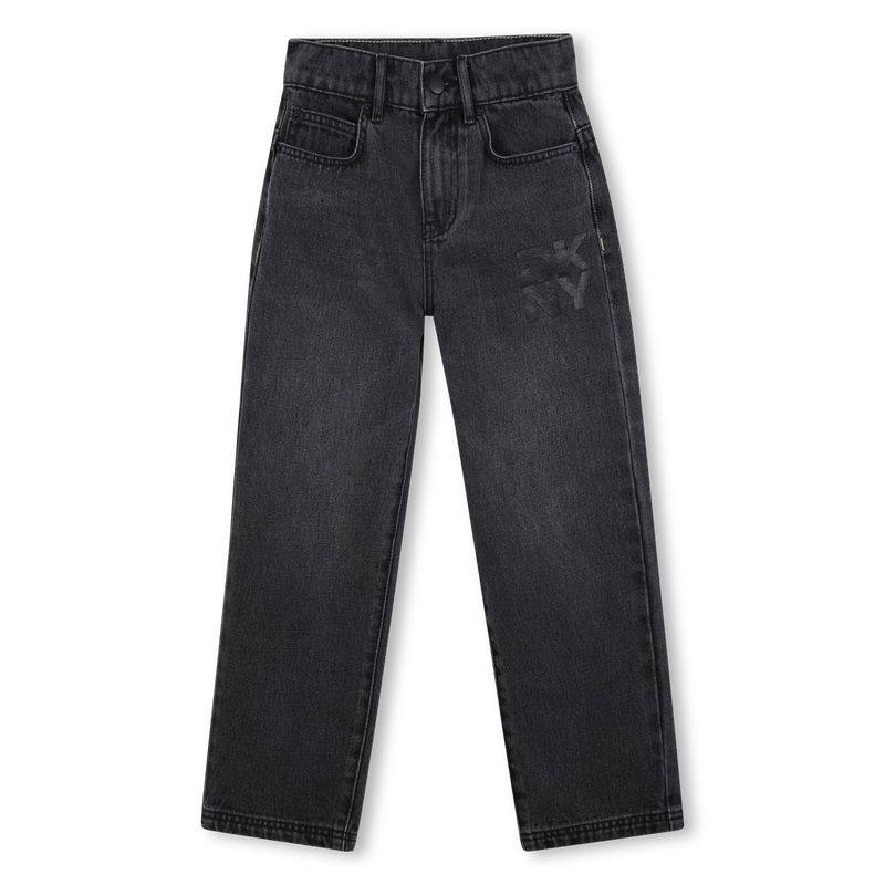 Pantalone in denim di cotone DKNY 
                        UNISEX