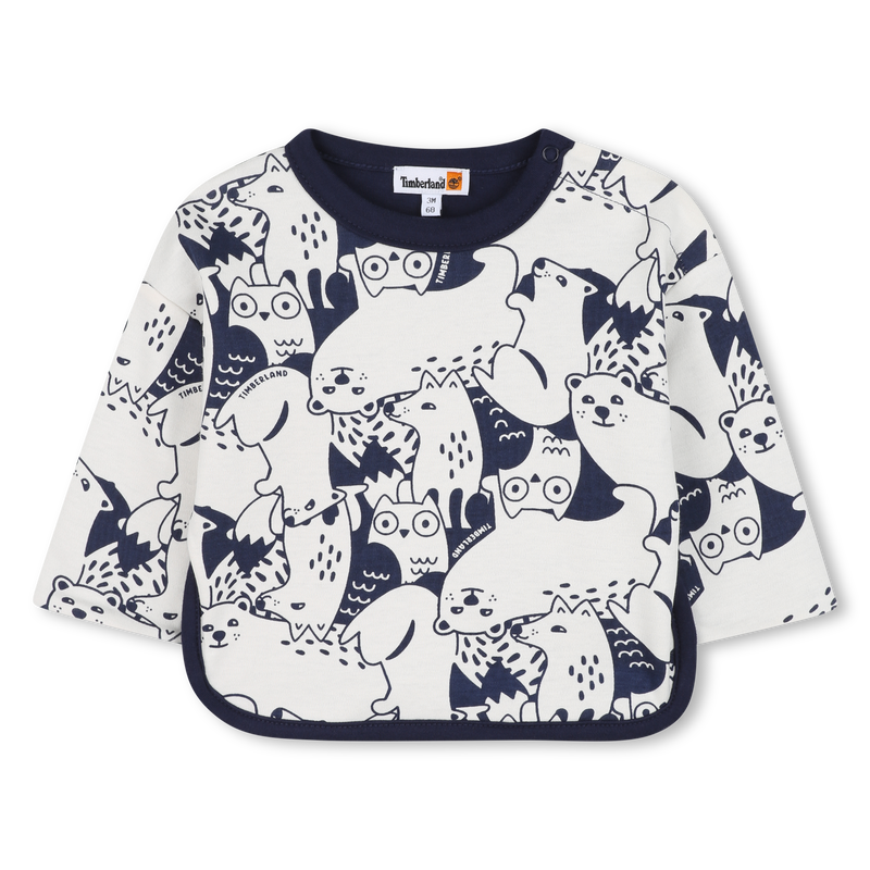 T-shirt e pantaloni con bottoni a pressione TIMBERLAND 
                        RAGAZZO