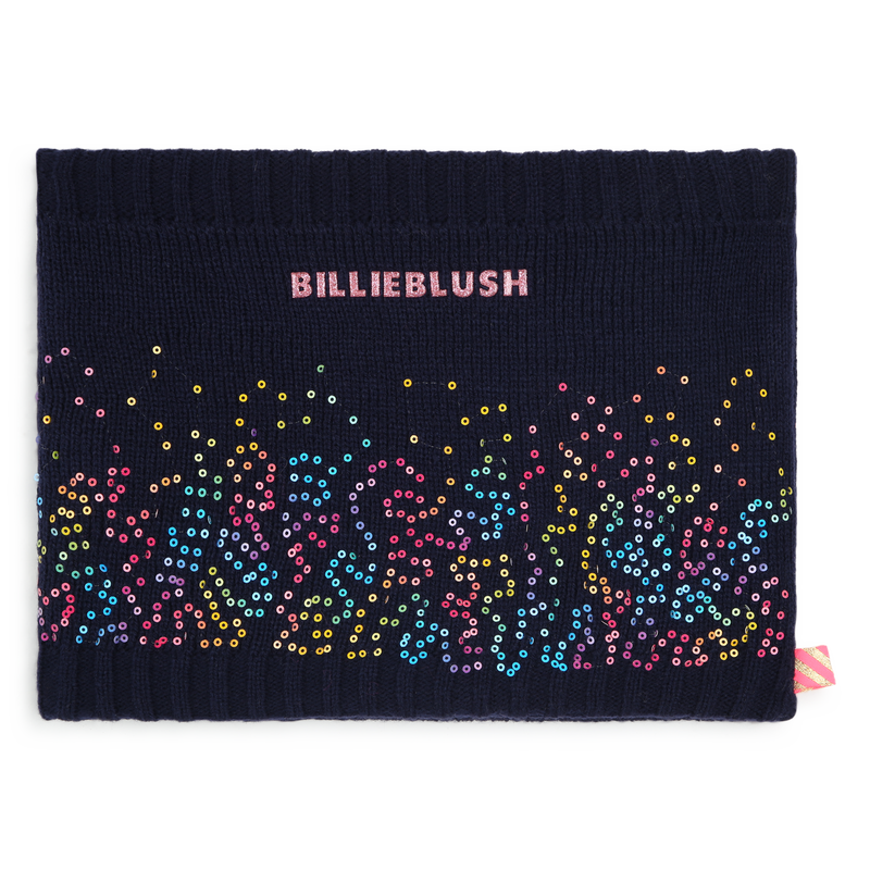 Scaldacollo maglia paillettes BILLIEBLUSH 
                        BAMBINA