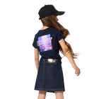 T-shirt a maniche corte DKNY 
                    BAMBINA