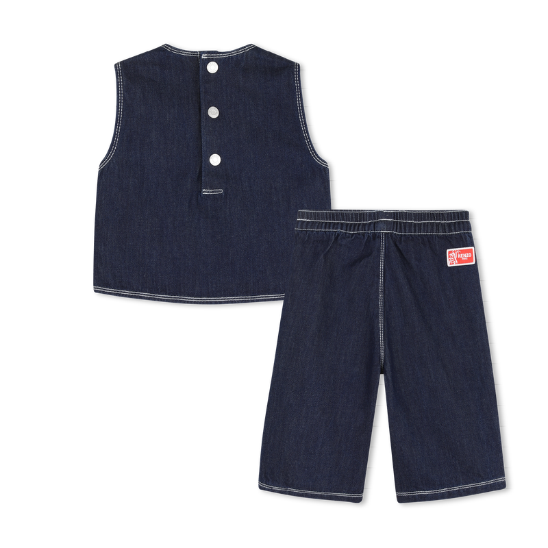SET TOP E PANTALONI KENZO KIDS 
                        BAMBINA