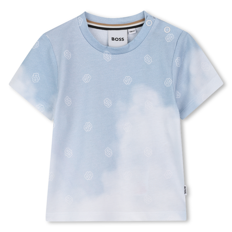 T-shirt a maniche corte cotone BOSS 
                        RAGAZZO