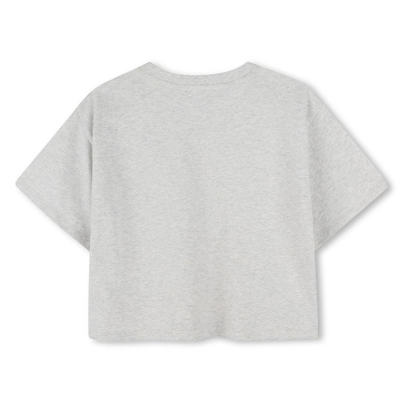 T-shirt ampia in cotone DKNY 
                        BAMBINA