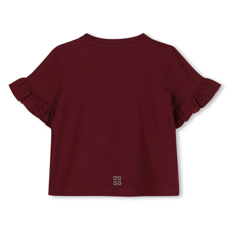T-shirt con volant GIVENCHY 
                        BAMBINA