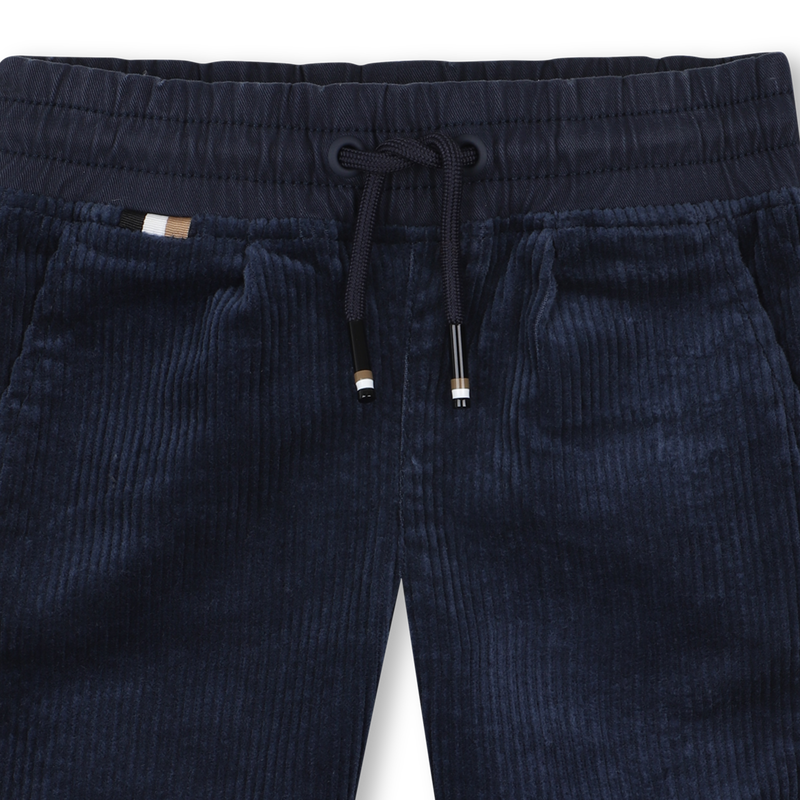 Pantaloni in velluto BOSS 
                        RAGAZZO