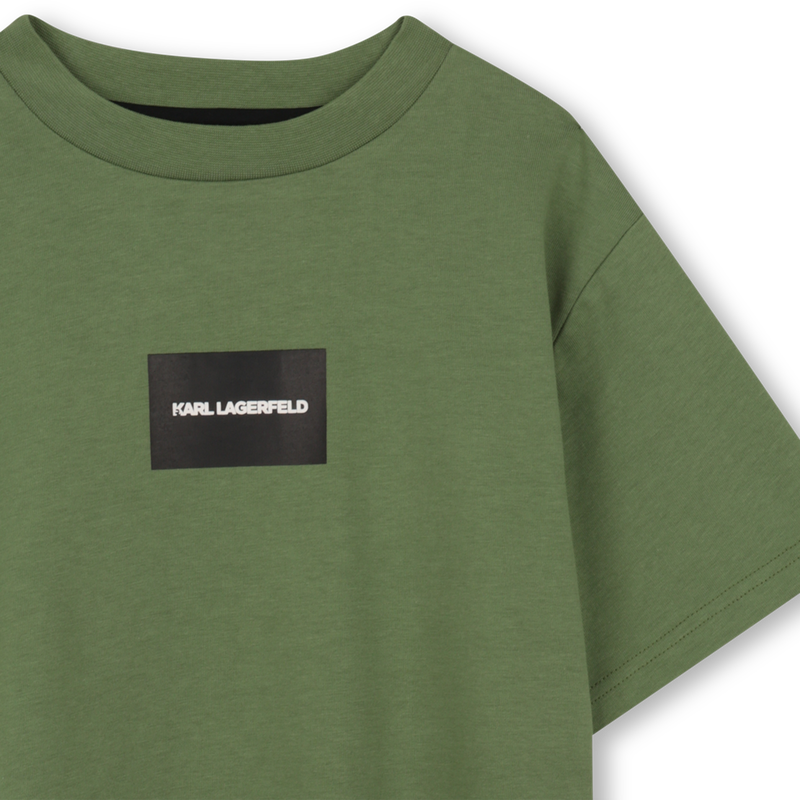 T-SHIRT MANICA CORTA KARL LAGERFELD KIDS 
                        RAGAZZO