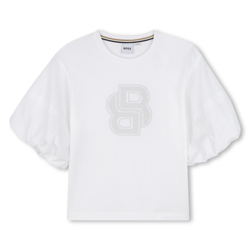T-shirt a maniche corte BOSS 
                        BAMBINA