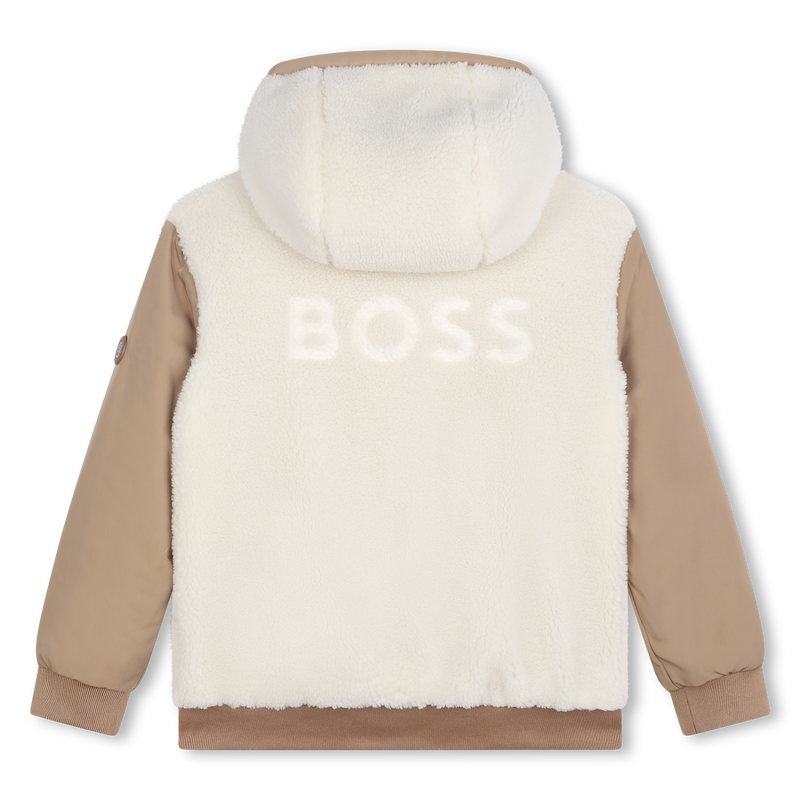 Giacca reversibile cappuccio BOSS 
                        RAGAZZO