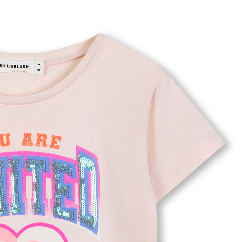 T-shirt a maniche corte BILLIEBLUSH 
                        BAMBINA