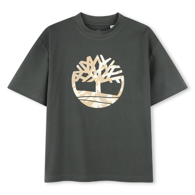T-shirt stampa logo in rilievo TIMBERLAND RAGAZZO