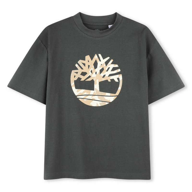 T-shirt stampa logo in rilievo TIMBERLAND 
                        RAGAZZO