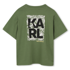 T-shirt manica corta KARL LAGERFELD KIDS 
                    RAGAZZO