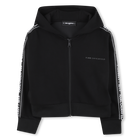 Cardigan con cappuccio KARL LAGERFELD KIDS 
                    BAMBINA