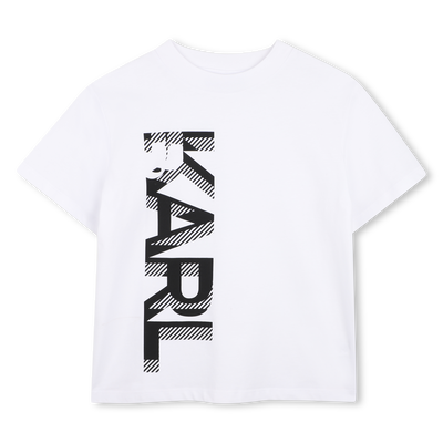 T-SHIRT STAMPATA KARL LAGERFELD KIDS RAGAZZO