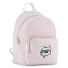 Piccolo zaino in soffice pile KARL LAGERFELD KIDS 
                    BAMBINA