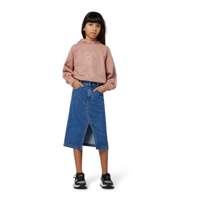 Gonna midi dritta DKNY 
                        BAMBINA