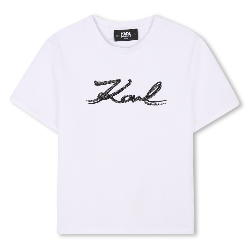 TEE SHIRT KARL LAGERFELD KIDS 
                        BAMBINA