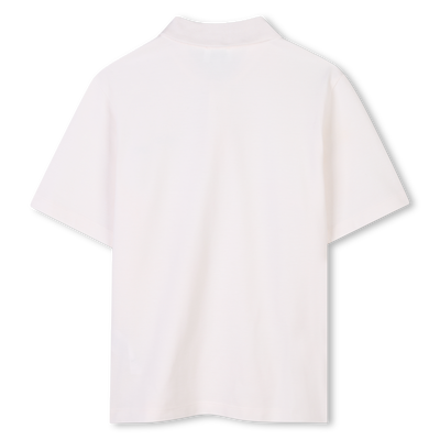 Polo con stampa logo KENZO KIDS RAGAZZO