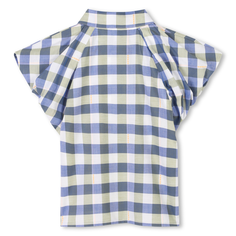 Blusa di cotone maniche corte KENZO KIDS 
                        BAMBINA