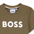 T-shirt a maniche corte BOSS 
                    RAGAZZO