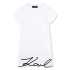 Vestito a maniche corte KARL LAGERFELD KIDS 
                    BAMBINA