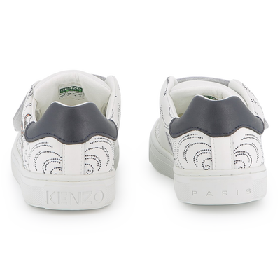 Scarpe da ginnastica in pelle bovina KENZO KIDS UNISEX